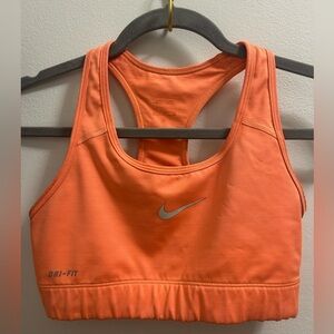Nike Dri-FIT Women's S Orange Sports Bra